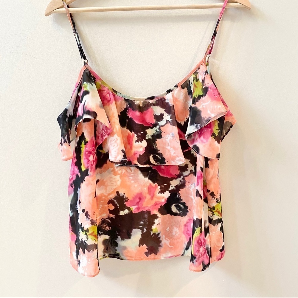 Show Me Your MuMu Off Shoulder Floral Top Large